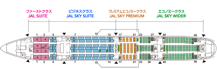 jal773座席表